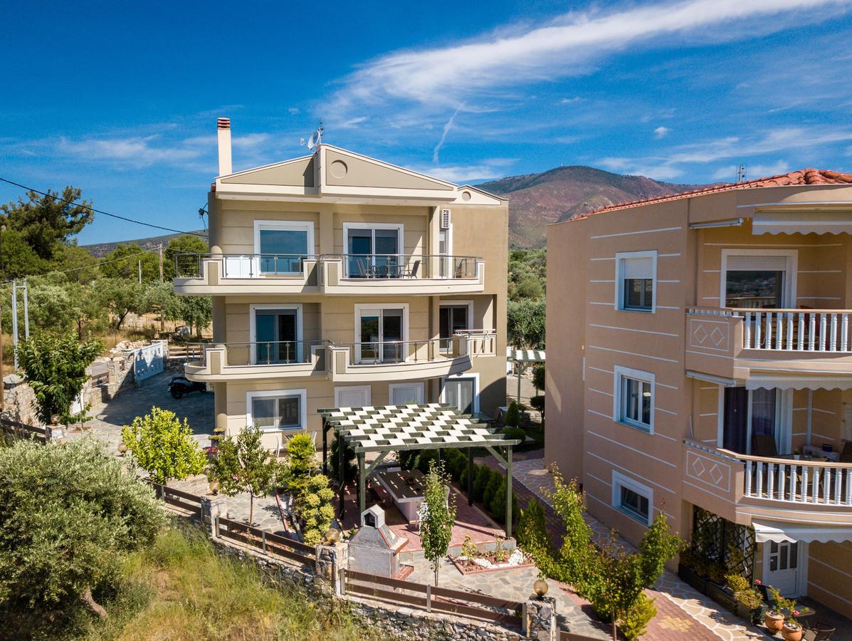 Deluxe Apartments Andreas Limenaria  Dış mekan fotoğraf
