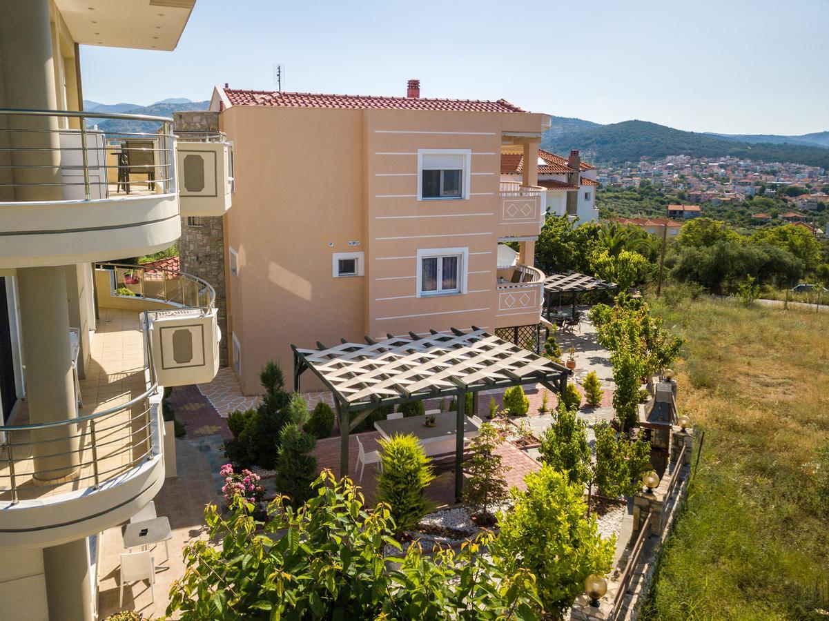 Deluxe Apartments Andreas Limenaria  Dış mekan fotoğraf